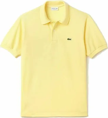 Produktbild von LACOSTE L1212 SHORT SLEEVED RIBBED COLLAR S Gelb