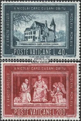 Produktbild von Briefmarken Vatikanstadt 1964 Mi 462-463 (kompl.Ausg.) postfrisch Sondermarken