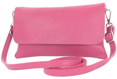 Produktbild von modamoda de T226 Damen Leder Clutch Umhängetasche Abendtasche Small hand