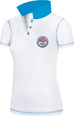 Zdjęcie produktu dla Nebulus koszulka polo ENTERTAIN damska, koszulka, bluza, polo, P5414 - Damska, biały, L/40