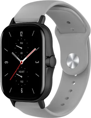 Produktbild von Strap-it Amazfit GTS 2 Sportarmband (Grau)