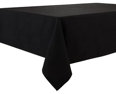 Produktbild von Wasserabweisende rechteckige Tischdecke im Leinenlook 145 x 300 cm