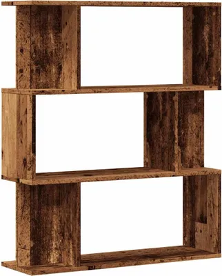Produktbild von vidaXL Bücherregal Altholz-Optik 80x24x96 cm Holzwerkstoff