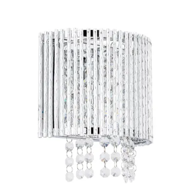 Immagine prodotto di Italux Anabella lampada da parete glamour cromata con cristalli W0207-01D-F4QL