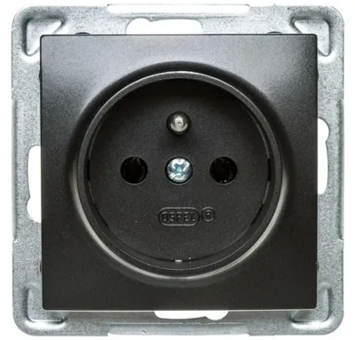 Imagen del producto de Ospel GP-1YZ/m/50, color antracita, grado de protección IP20, 16 A, 71 mm, 37 mm, 71 mm