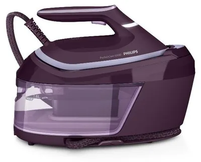 Image de Station de repassage à vapeur Philips PerfectCare série 6000 PSG6023/30, 2400 W, 500 g/min, semelle SteamGlide Plus, 6,5 bars, 1,8 l, 150 g/min