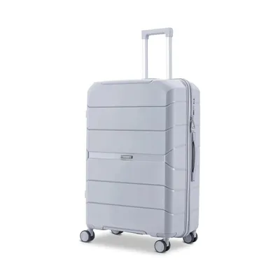 Produktbild von SKYCASES Urban Adventurer - Handgepäck-Koffer 44 L – Hartschalenkoffer aus Polypropylen – 4 Rollen & Kombinationsschloss - 35 x 23 x 55 cm – Hellgrau