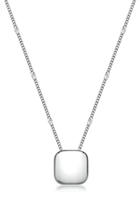 Productafbeelding van Minimalistische stalen ketting voor dames, model BUE01