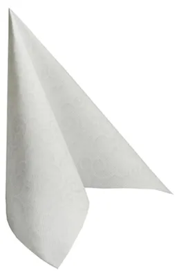 Immagine prodotto di Papstar Tovagliolo 40cm 1/4 di piega Royal Casali bianco 50 pz.