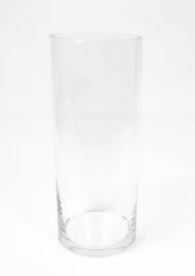 Produktbild von INNA-Glas Zylinder Vase Sansa aus Glas, klar, 29,5cm, Ø 12cm - Blumenvase - Tischvase