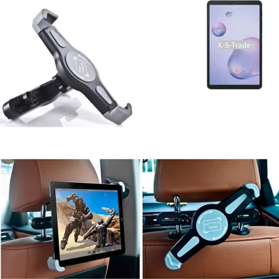 Produktbild von K-S-Trade Tablethalterung kompatibel mit Samsung Galaxy Tab A 8.4 (2020) KFZ Kopfstützen Halterung 360° Auto Sitzhalterung Headrest Holder Halter
