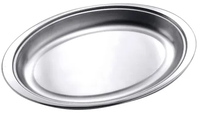 Produktbild von Schale, oval, Edelstahl 18/10, hochglanz, 51,5x31,5x6,5 cm