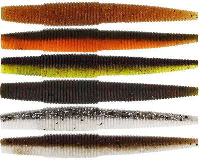 Produktbild von Westin 11cm Ned Worm 7g - 5 Gummiköder, Farbe:Watermelon Red