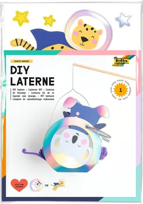Obrázok produktu pre folia 94205 folia Súprava svietidiel SPACE SAFARI, metalická dúhová