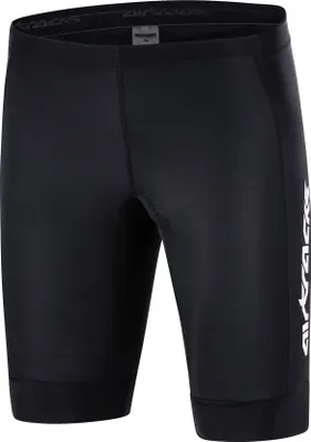 Produktbild von Airtracks Herren Fahrradhose Kurz Pro Line (L- Schwarz) - ergonomische Radhose - Radlerhose mit 3D AIR FLOW Polster & Quick Dry Funktion