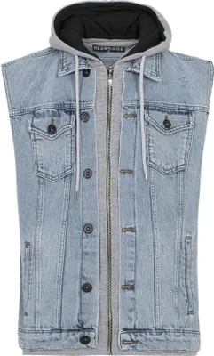 Produktbild von Red Bridge Herren Weste Denim Hellblau S