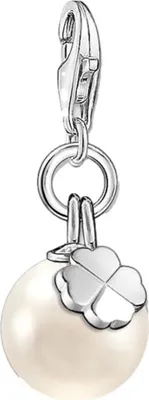Produktbild von Thomas Sabo Charm Anhänger "Perle" mit Kleeblatt 1461-082-14