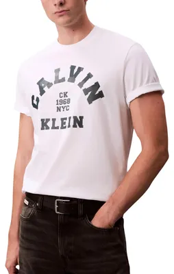 Produktbild von Calvin Klein Jeans 518355 Herren T-Shirt Weiß : Größe - XL Größe: XL