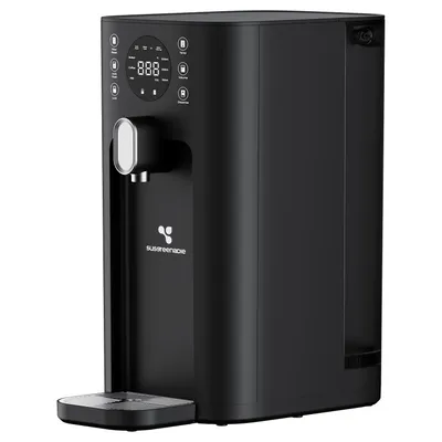 Image de SUSGREENABLE Filtre à eau Système d'osmose inverse Filtre à eau, filtre RO à 5 étages UV Chauffage instantané Sur table sans installation SGIWDR03-B