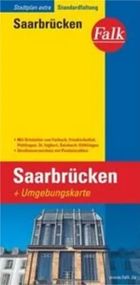 Immagine prodotto di Falk Stadtplan Extra Saarbrücken 1:20 000
