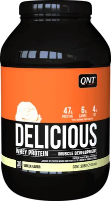 Produktbild von QNT Delicious Whey Protein (908g) Vanilla - Eiweiße - Molkenprotein-Mischung
