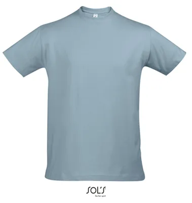 Image de SOLs 11500 | Imperial T-Shirt Hommes Unie - Couleur : Ice Blue - Taille : XXL