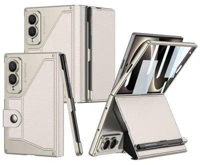 Productafbeelding van Beschermhoes + 9H beschermglas + houder voor stylus voor de Samsung Galaxy Z Fold8 5G, volledige bescherming