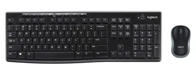 Produktbild von Logitech MK270 wireless Combo black ES