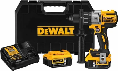Image de DeWALT DCD996P2-QW - Marteau perforateur/pilote - sans fil - 820 W - 3 vitesses - clé de mandrin 13 mm - 95 N-m - 2 batteries - 18 V (DCD996P2-QW)