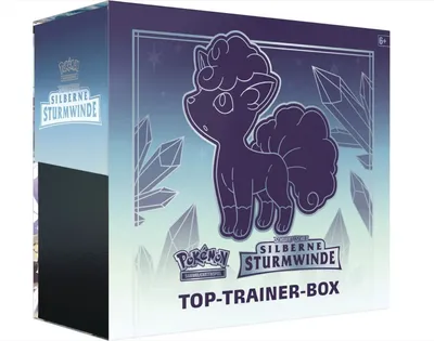 Produktbild von Pokémon Silberne Sturmwinde Top Trainer Box DE
