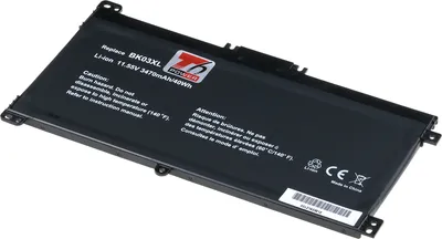 Zdjęcie produktu dla T6 Power bateria do Hewlett Packard Pavilion 14-ba040 x360 serie, Li-Ion, 11,55 V, 3470 mAh (40 Wh), czarny