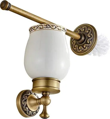 Produktbild von Famanu WC-Bürste  - Antik Messing