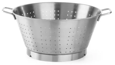 Produktbild von HENDI Seiher Edelstahl    320x180 mm Auf Fuss mit Griffen ProfiLine