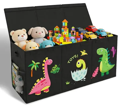 Produktbild von Aufbewahrungsbox extra groß, Stoff, Spielzeugkiste, 1 Stück, für Kinderzimmer