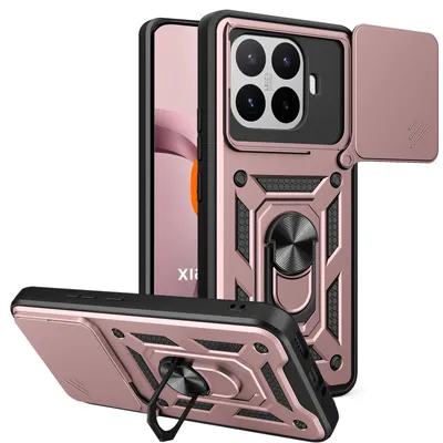 Produktbild von Outdoor Panzer Hülle Xiaomi 17T Pro Handyhülle Kameraschutz Ringhalter Rosegold
