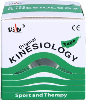 Image de Nasara Kinesiology Tape 5 cm x 5 m : vert Couleur : vert
