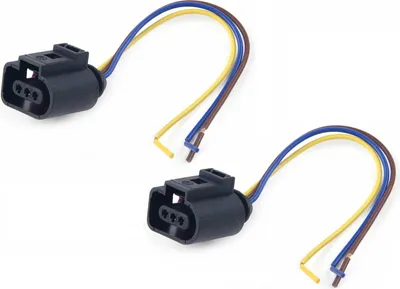 Produktbild von 2x Anschluss Kabel / Stecker SET für Audi S6 4F (C6) Tagfahrleuchten Tagfahrlicht