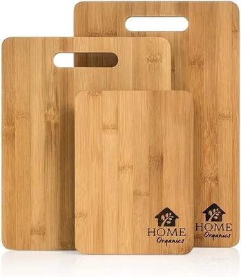 Productafbeelding van Famanu snijplank - 100% premium bamboe, antislip, verkrijgbaar in 3 maten