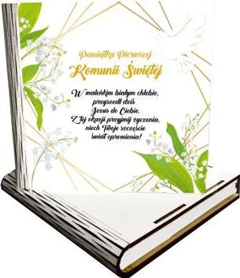 Zdjęcie produktu dla kasetka 14x14cm KOMUNIA A404