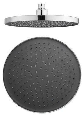 Immagine prodotto di Set doccia con soffione, tubo flessibile da 1,5 metri, doccetta manuale, 3 getti, colore nero