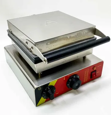Produktbild von CGOLDENWALL NP 800 Kommerzieller Mini-Muffin-Antihaft-Dorayaki-Maker (mit Fleccke & ohne OVP), automatische Poffertjes-Grillmaschine, holländischer Pfannkuchen-Waffeleisen, Waffeleisen-Bäcker, 110 V/220 V, 220 V