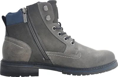 Imagen del producto de Botas de cordones para hombre Mustang, color gris, para uso casual