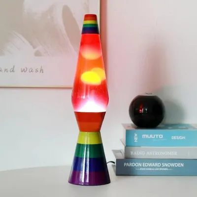 Image de Lampe à Lave en verre LOVE is LOVE