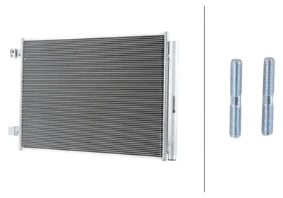 Produktbild von HELLA 8FC 366 222-521 Kondensator Klimaanlage Klimakondensator passend für MERCEDES-BENZ C-Klasse T-Modell (S206) +Trockner