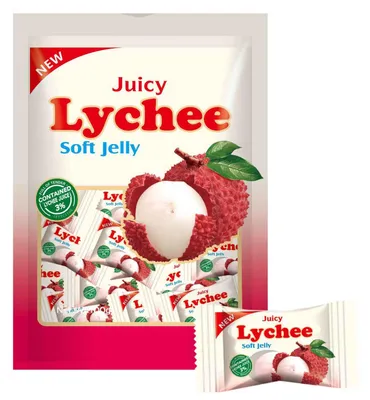 Produktbild von Juicy Lychee Soft Jelly 100g