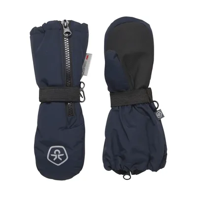 Produktbild von Color Kids Waterproof Zipper Mittens Baby Winter-Fäustlinge Total Eclipse, 74-0813/1241-7850