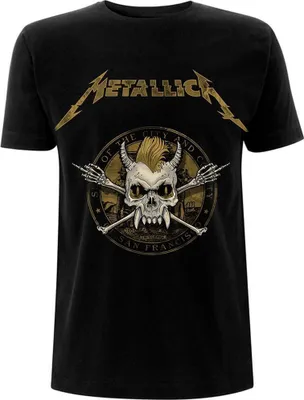Image de Metallica - "Scary Guy Seal" T-shirt pour homme/femme unie RO906 (L) (Noir)