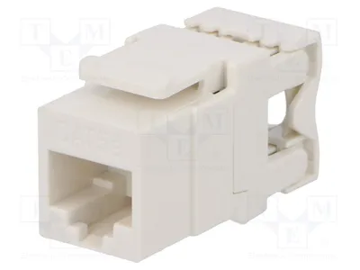 Zdjęcie produktu dla 1 x gniazdo ekranowane, złącze RJ45, typ: 8P8C, kategoria: 5e, oznaczenie: NK4006A