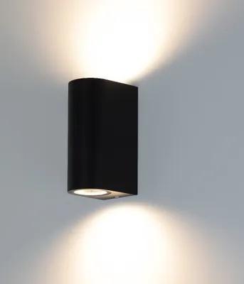 Produktbild von Wandleuchte 2x GU10 IP54 Up Down Außenwandleuchte Wandlampe Außenlampe Eingang Koris.B