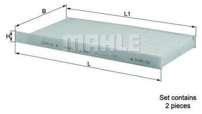 Obrázok produktu pre La468/S Kabínový Vzduchový Filter Pre Renault